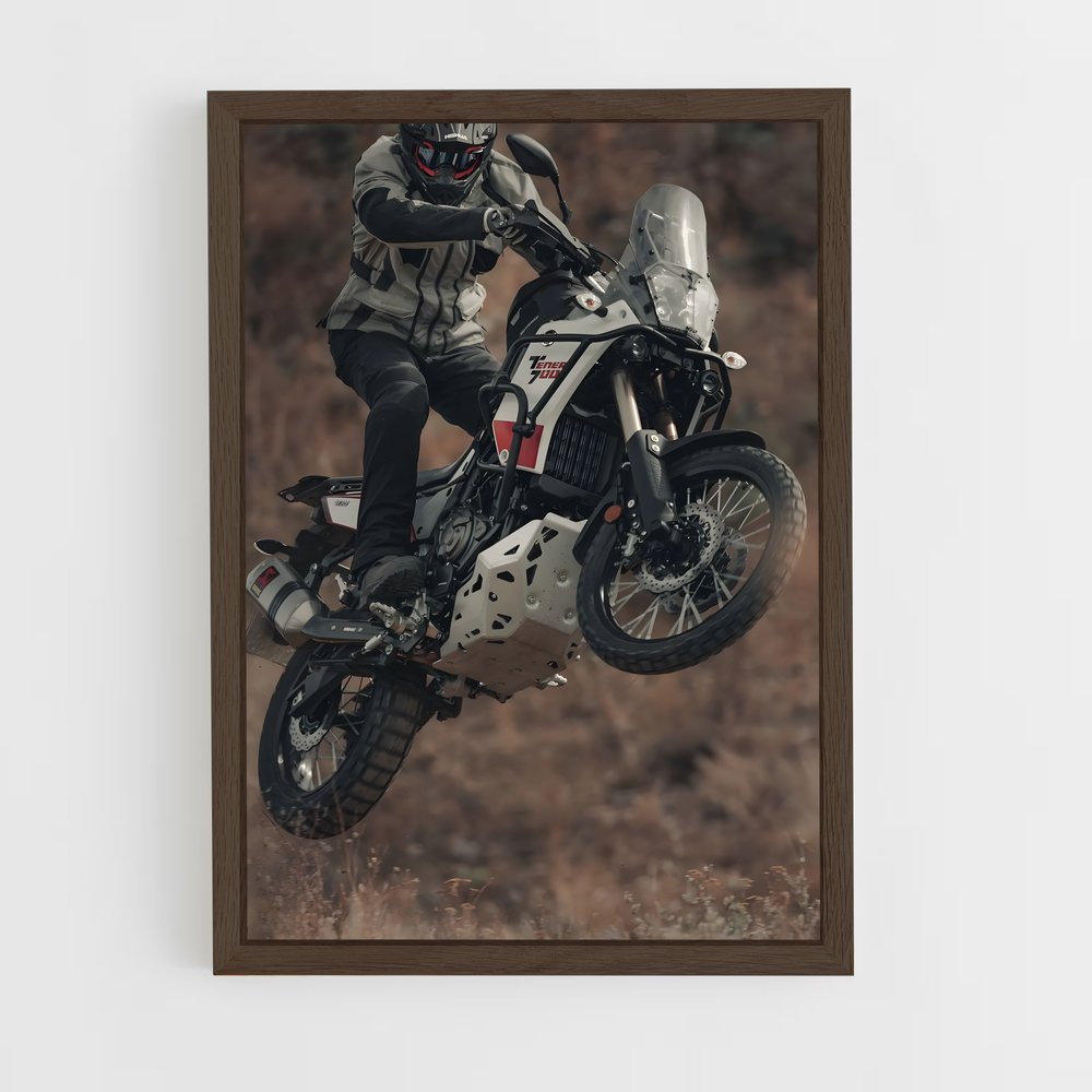 Poster Aventure Motocycliste – affiche Yamaha (vue 5)